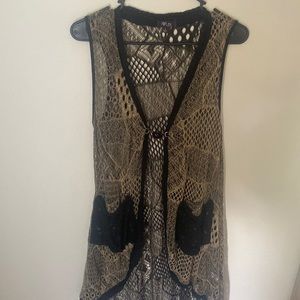 Cute mesh cover up